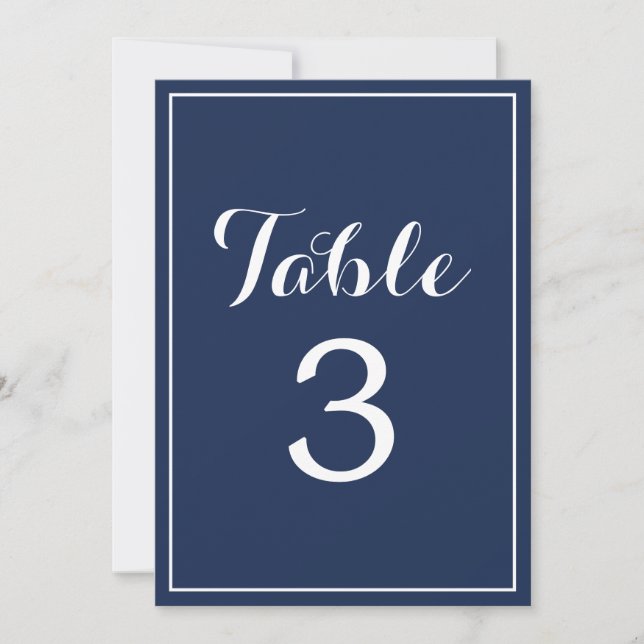 Nautical | Table Numbers (Front)