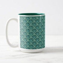 Nautical Teal Lattice