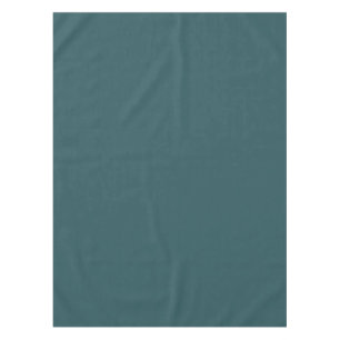 Nautical Teal Solid Colour Pairs Ocean Abyss MQ6-0 Tablecloth