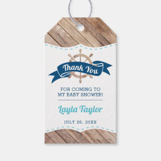 Nautical Thank You Tag, Anchor Gift Tags