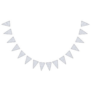 Nautical Theme Anchor Navy Bunting Flags