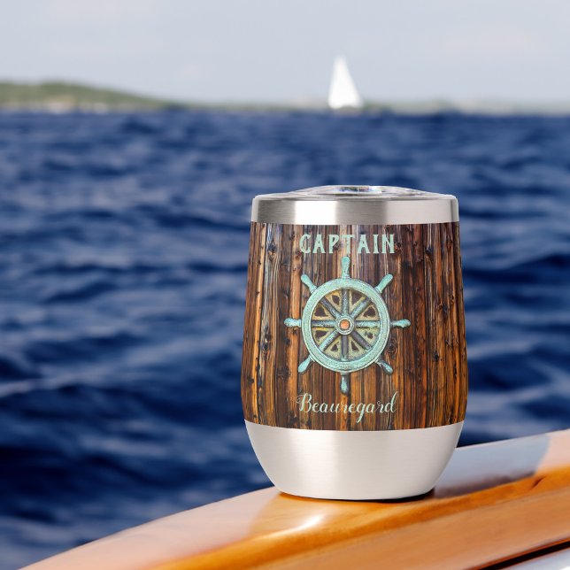Nautical Theme Bronze Captains Wheel Small (Creator Uploaded)
