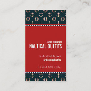 Nautical Theme Business Card