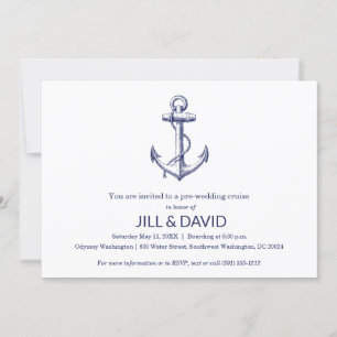 Nautical Theme Dinner Cruise Invitation