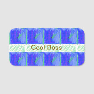 Nautical Theme Name Tag