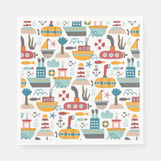 Nautical theme Napkins