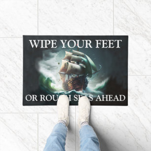 Nautical Theme Personalized Doormat