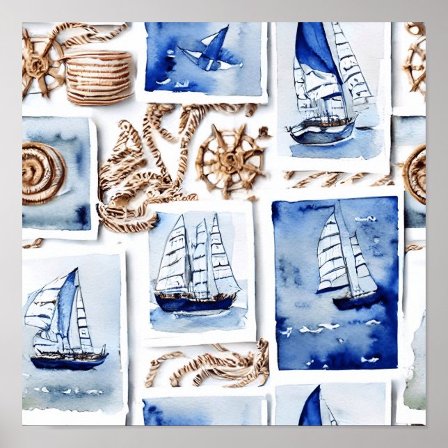 Nautical Theme Poster (Front)