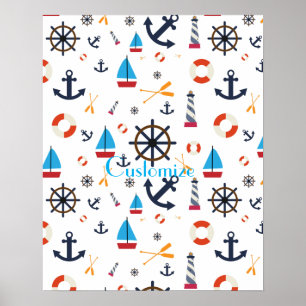 Nautical Theme Thunder_Cove Poster