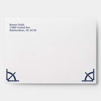 Nautical Themed 5x7 Envelope