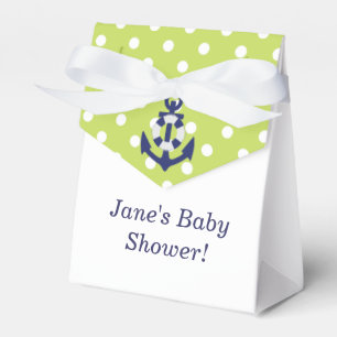 Nautical Themed Boy Baby Shower Favour Box! Favor Box