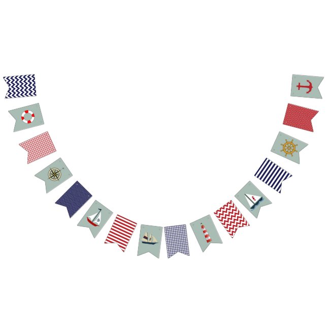 Nautical Themed Bunting Flag (All)