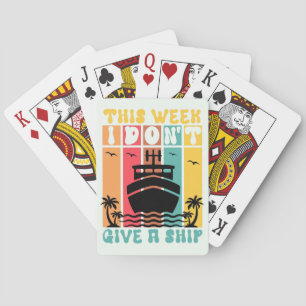 Nautical Themed Cruising Playing Cards