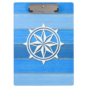 Nautical themed design clipboard