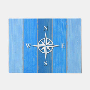 Nautical themed design doormat
