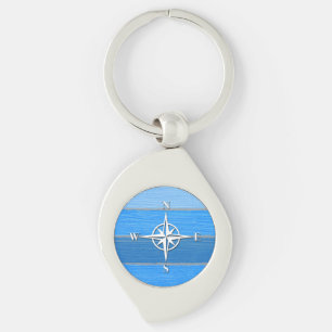 Nautical themed design keychain
