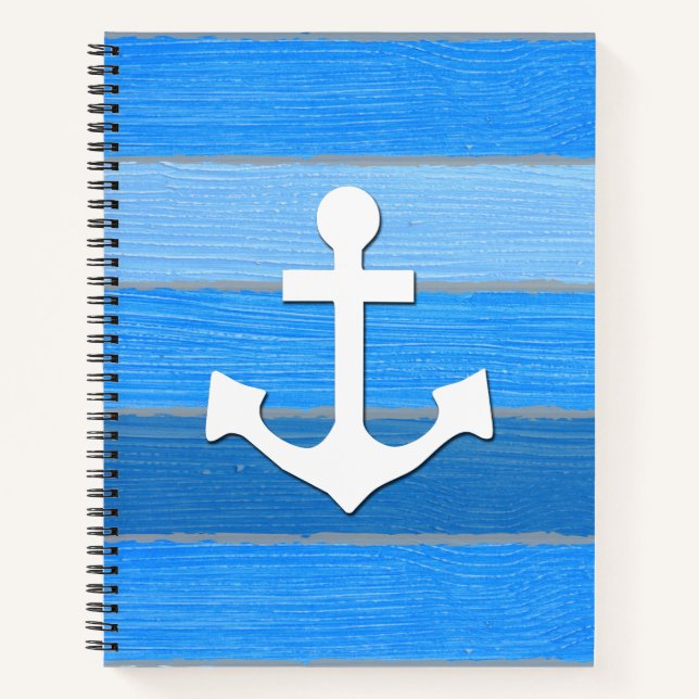 Nautical themed design notebook (Front)
