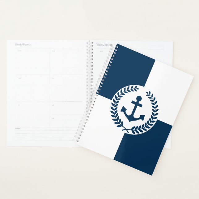 Nautical themed design planner (Display)
