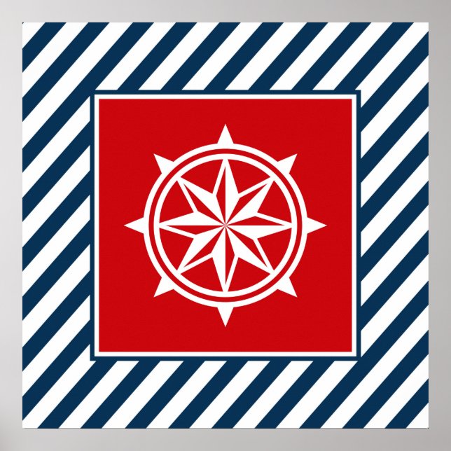 Nautical themed design poster (Front)