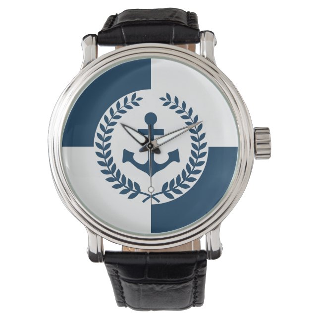 Nautical themed design watch (Front)