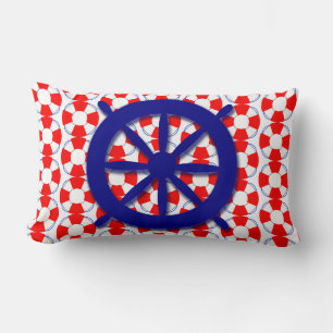 Nautical Throw Pillow