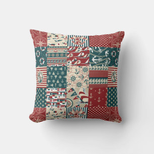 Nautical Throw Pillow