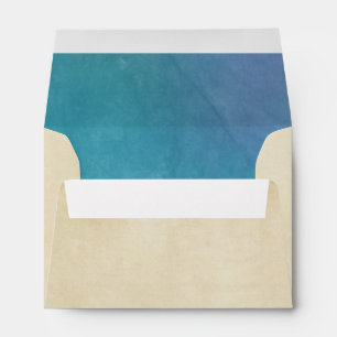 Nautical Tropical Beach Envelope