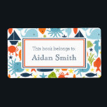 Nautical, Under the Sea Personalized Book<br><div class="desc">Matching items available at Noteworthy Printables.</div>