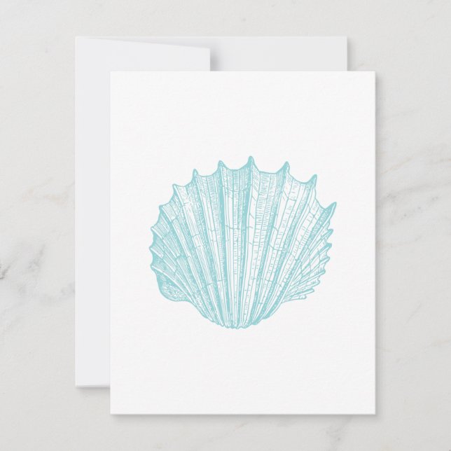 Nautical Vintage Marine Seashell (Front)