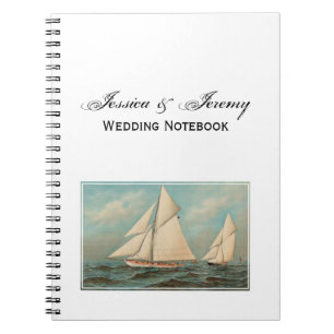 Nautical Vintage Yachts Racing #1 Notebook