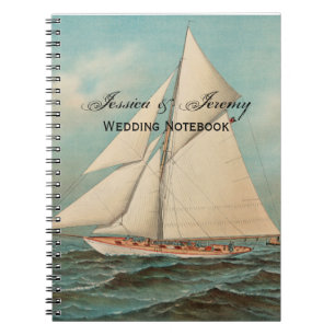 Nautical Vintage Yachts Racing #1 Notebook