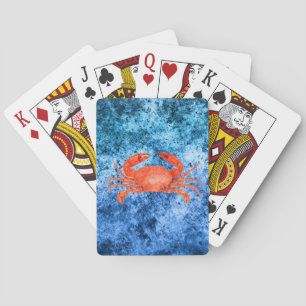 Nautical Waves Design 2  Playing Cards