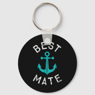 Nautical Wedding Favour Grooms Man & Groomsmen Keychain