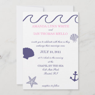 Nautical Wedding Invitation