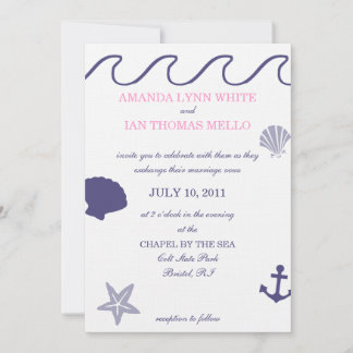 Nautical Wedding Invitation