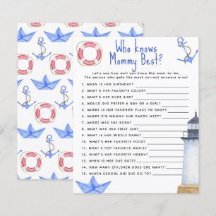 Nautical - Who knows mommy best