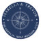 Nautical Wind Rose Compass Return Address