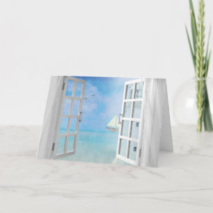 Nautical Window Sympathy Card