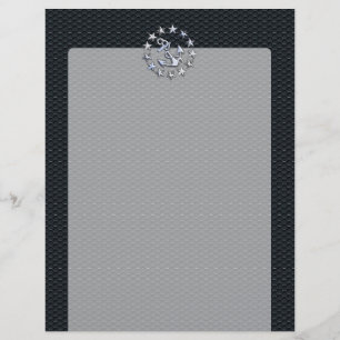 Nautical Yacht Flag Chrome Ensign on Grille Print