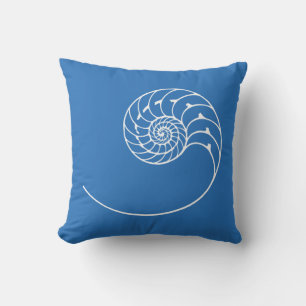 Nautilus 2 throw pillow