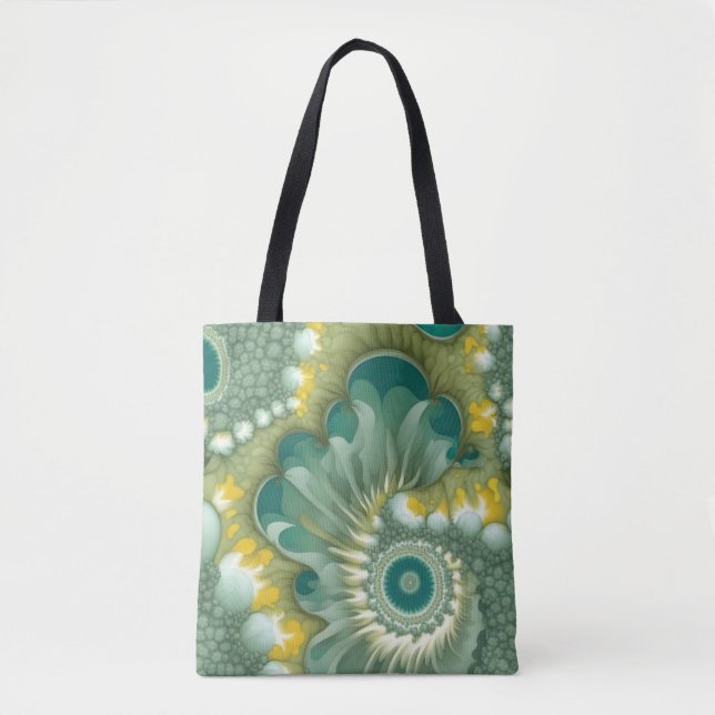 Nautilus Abstract Tote Bag (Front)