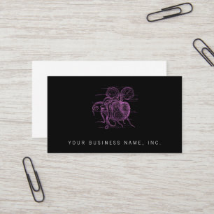 Nautilus (letterpress style) business card