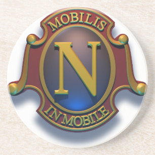 Nautilus N Shield by David McCamant Coaster