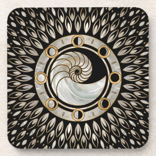 Nautilus Shell - Phases of the moon Coaster