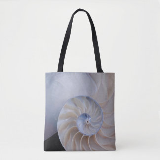 Nautilus Shell Tote Bag