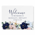 Nautique moderne | Accueil Mariage floral