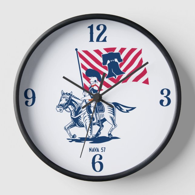 NAVA 57 Clock (Front)