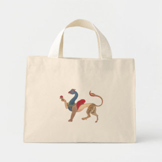 Navagunjara, a Universal Form of Krishna Mini Tote Bag
