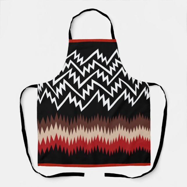 Navajo All-Over Print Apron (Front)