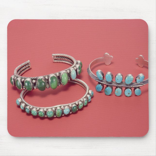 Navajo bracelets mouse pad (Front)